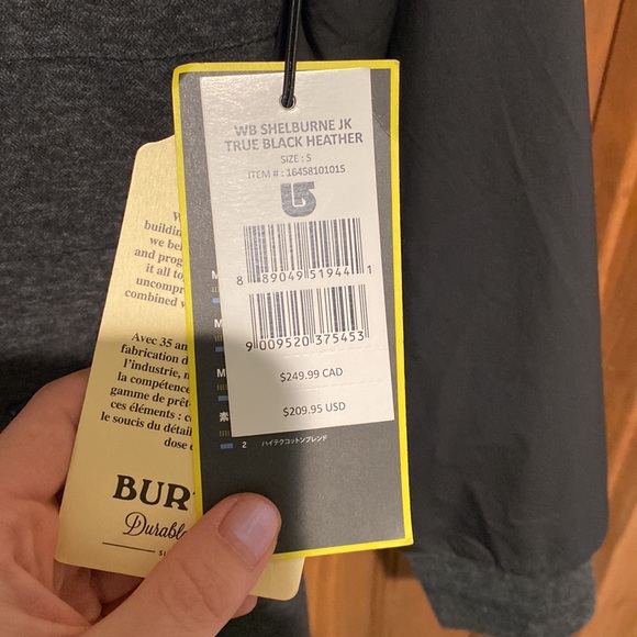 NWT Burton Jacket - Picture 5 of 11